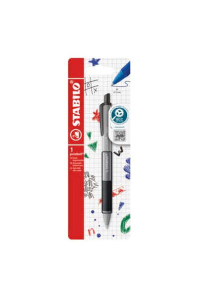 Stabilo Pix cu mecanism Pointball colorful, 0.5 mm, 87% plastic biodegradabil...