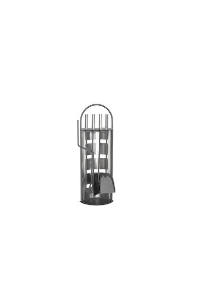 Strend Pro Set stativ 4 unelte pentru semineu, FT087XG, 66 cm, Inox