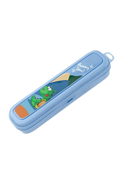 OEM Lunch box copii pentru pachețel, model dinozaur, tacâmuri, 23.5x4.5x6cm –...