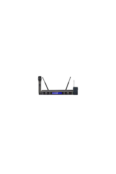 BST Statie cu 1 microfon de mana si emitator UHF la centura, 16 frecvente sel...