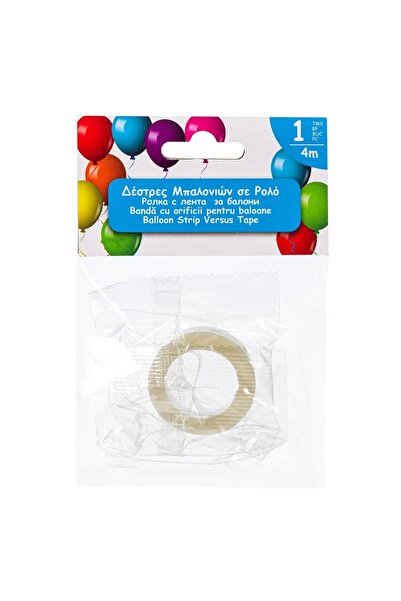 OEM Rolă de bandă adezivă transparentă pentru baloane, 4m - Plastic transparent