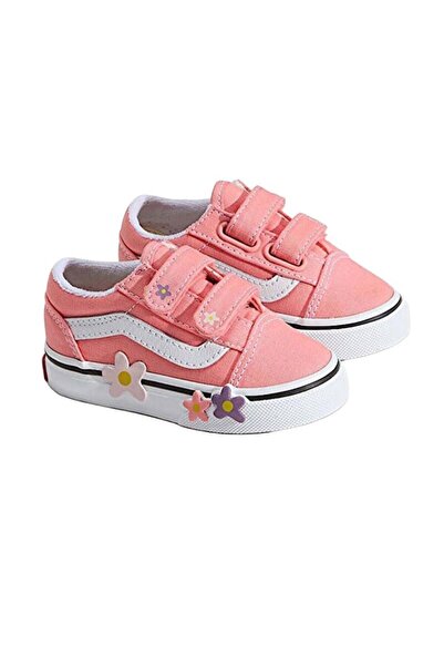 Vans Old Skool V Flower Çocuk Günlük Ayakkabı VN000Z5XGSB1