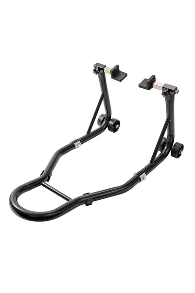 VEVOR Suport roata spate motocicleta max 390 kg, Otel, Latime reglabila