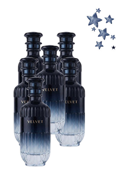 AL MUSBAH 6 Pieces Velvet Perfume 100ML
