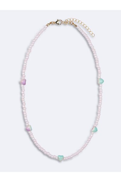 Ltb Blue Beaded Necklace