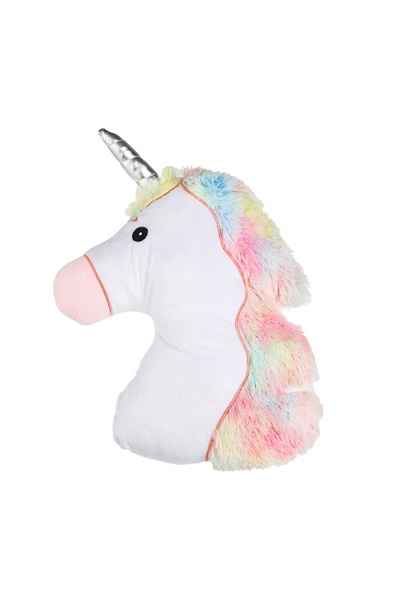 OEM Pernă decorativă copii, model unicorn, decorativă, alb, 33x45cm – plus de...