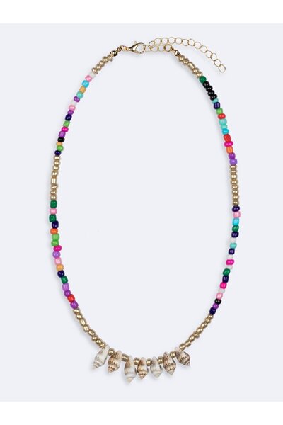 Ltb Red Beaded Necklace