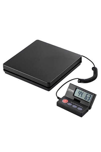 VEVOR Cantar electronic pentru colete 50 kg, Afisaj LED, precizie 2 g, pliabil
