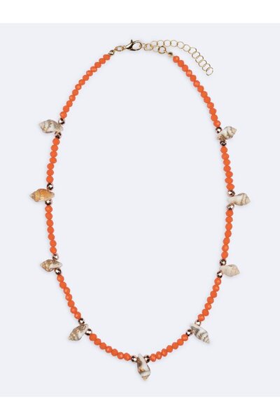 Ltb Red Beaded Necklace