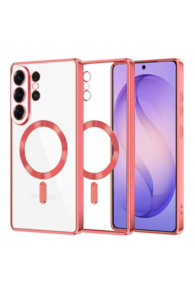 Techsuit Husă pentru Samsung Galaxy S26 Ultra, Lux Crystal MagSafe, argintiu ...