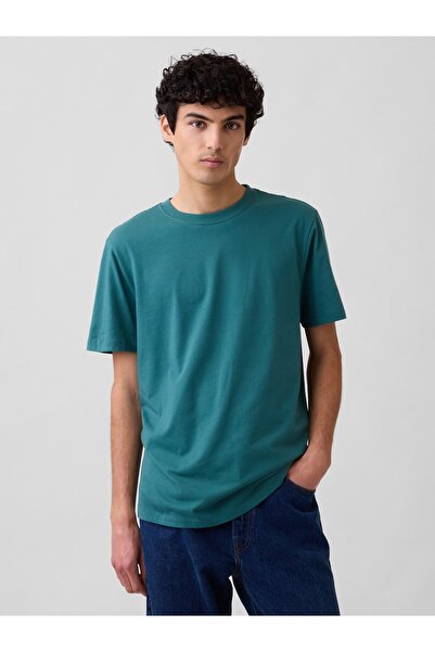 GAP Erkek Yeşil Everyday Soft T-Shirt