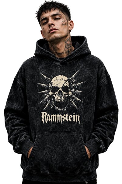 SEVBANO Rammstein rok metal muzički bend, unisex majica sa kapuljačom, veće v...
