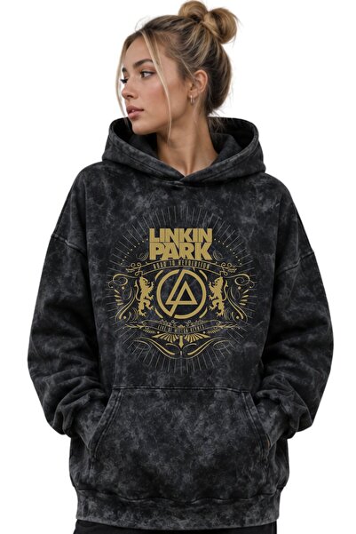 SEVBANO Linkin Park Rock Metal Music Band Printed Unisex Oversize Washable Pr...
