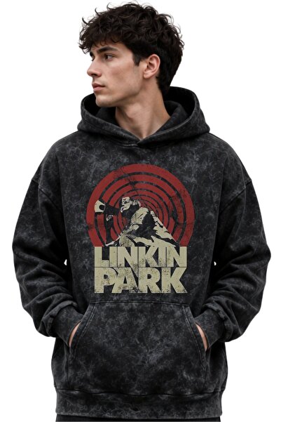 SEVBANO Linkin Park Rock Metal Music Band Printed Unisex Oversize Premium Was...
