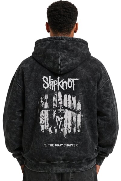 SEVBANO Slipknot Rock Metal Music Band Printed Unisex Oversize Washable Premi...