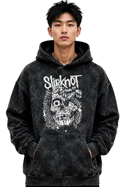 SEVBANO Slipknot rok metal muzički bend, unisex majica sa kapuljačom, veće ve...
