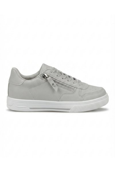 Enes Ayakkabıcılık Women's flat sole zipper detailed casual comfortable sports shoes