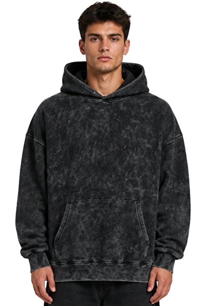 SEVBANO Unprinted Basic Unisex Oversize Washable Premium Hoodie Sweatshirt