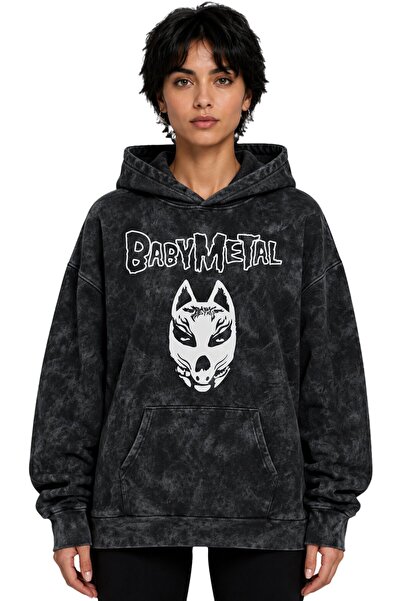 SEVBANO BabyMetal Rock Metal Music Group Hanorac cu glugă, imprimat, unisex, ...