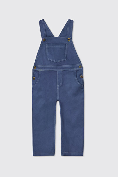 Panço Baby Boy Indigo Salopet with Pockets