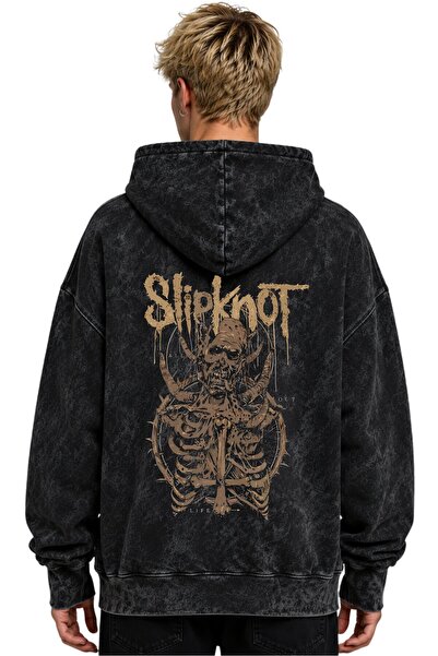 SEVBANO Slipknot rok metal muzički bend, unisex majica sa kapuljačom, veće ve...