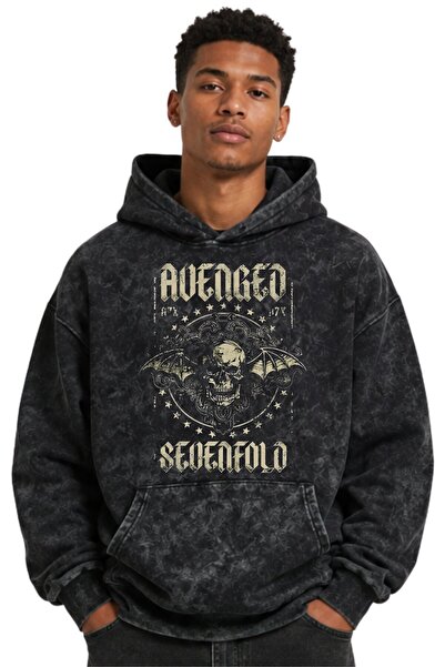 SEVBANO Avenged Sevenfold Rock Metal Music Band Printed Unisex Oversize Washa...