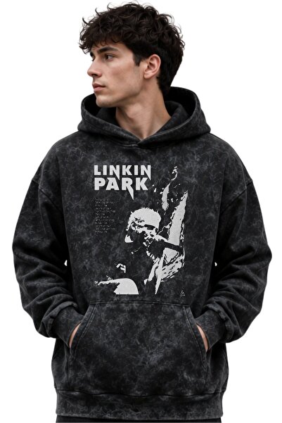 SEVBANO Linkin Park Rock Metal Music Band Printed Unisex Oversize Premium Was...