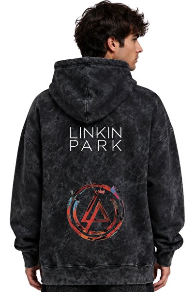 SEVBANO Linkin Park Rock Metal Music Band Printed Unisex Oversize Washable Pr...