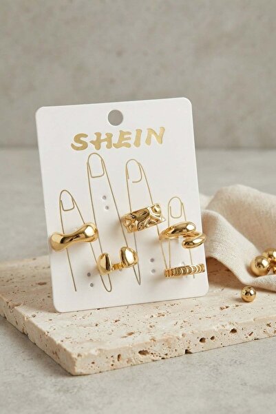 Inure Jewelry Gold Color Brass Bohemian Ring Combination Byk4266