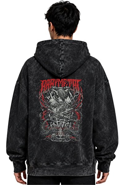 SEVBANO Babymetal Rock Metal Music Band Printed Unisex Oversize Washable Hood...
