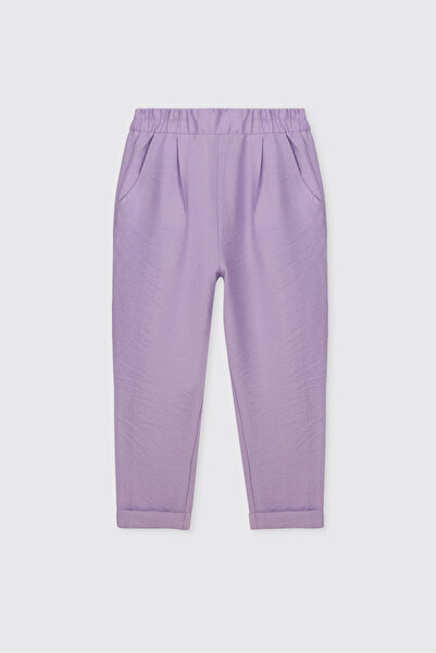 Panço Baby Girl Lilac Pants