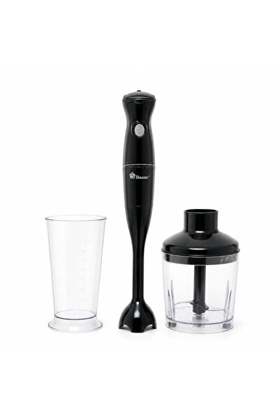 DOMOTEC MS-5104 Blender de mână submersibil 400W cu cană gradată – Corp din p...