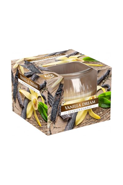 LCA Set 4 x Lumanare Parfumata in Pahar Vanilla Dream, 18 Ore