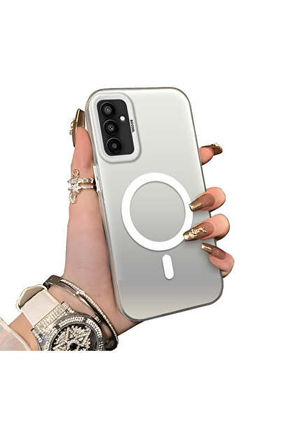 PATTERNOVA Samsung Galaxy M13/M23 Uyumlu Minimal Şık Düz Desen Telefon Kılıfı...