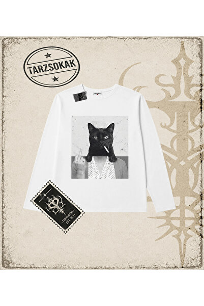 Tarzsokak Gotik & Grunge STREETWEAR CATWOMAN Long Sleeve