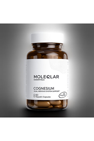 MoleQlar Cognesium capsule - Magneziu L-Threonat + Bisglicinat, 60 capsule