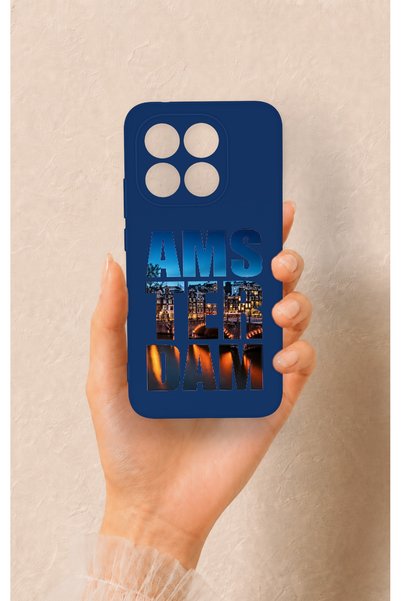 Vip Case Mi 15t 5g Compatible Amsterdam Patterned Silicone Case