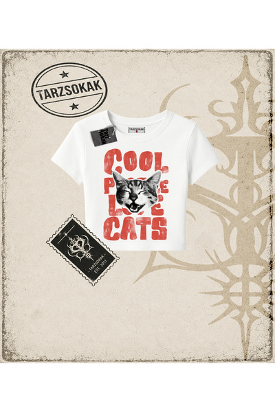 Tarzsokak Gothic & Grunge ULIČNA ODEĆA COOL CATS Dječja majica
