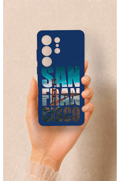 Vip Case Samsung S26 Ultra Compatible San Francisco Patterned Silicone Case