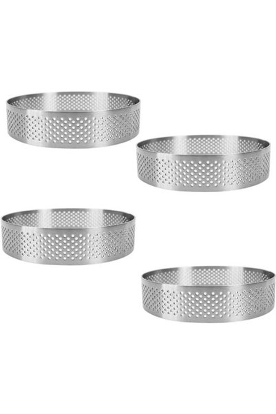 Morvena Picks Set de inele pentru tort - 8 bucăți - Diametru 8cm * Grosime 2c...