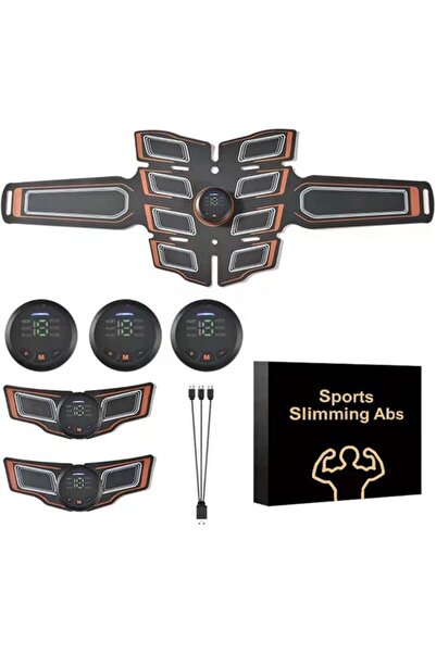 Morvena Picks Centură abdominală, tonifiant muscular, stimulator, aparat de a...