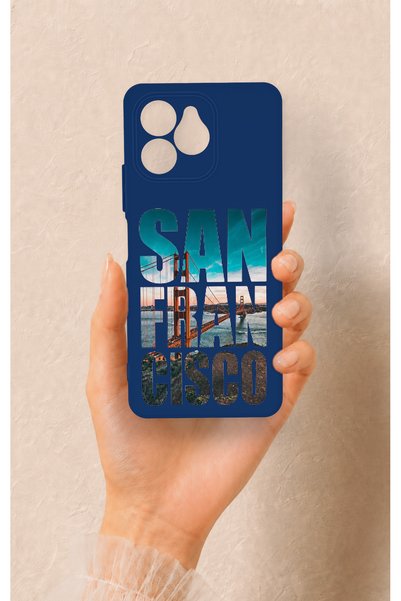 Vip Case Omix X6 Compatible San Francisco Patterned Silicone Case