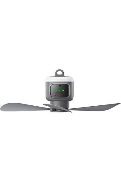 Morvena Picks Ventilator de tavan reîncărcabil de 18 inch cu lumină - Baterie...