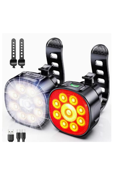 Morvena Picks Iluminat LED pentru biciclete - Iluminat LED pentru biciclete f...