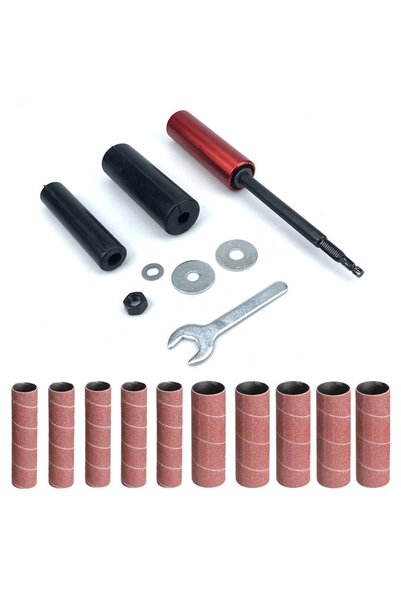 Morvena Picks Set de șlefuitor cu tambur - șlefuitor portabil cu tambur de ca...