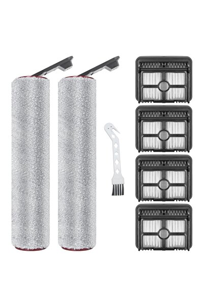 OEM Kit Dreame H15/H12 Pro 7 bucăți: 2 role cu perie, 4 filtre, 1 unealtă