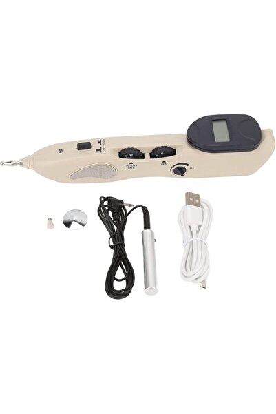 Morvena Picks Stilou de acupunctură reîncărcabil – Aparat de masaj pentru mer...