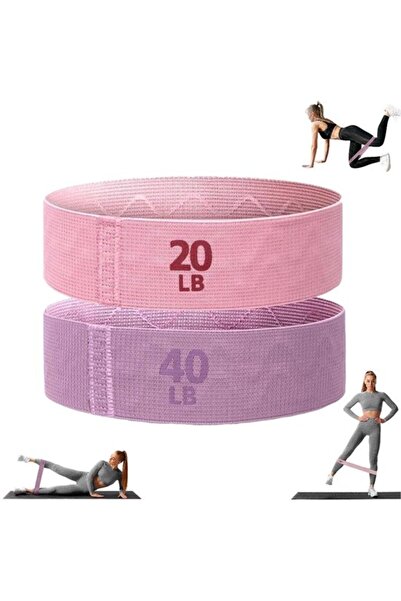 Morvena Picks Set de benzi de rezistență pentru fitness, pentru fesieri și yo...