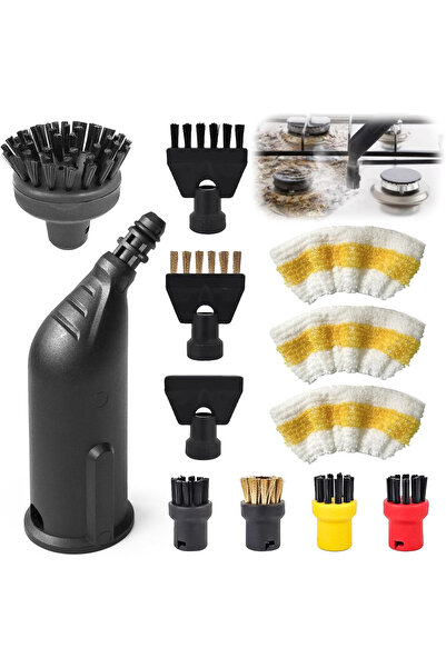 Morvena Picks 12 accesorii pentru curățător cu aburi compatibile cu Kärcher S...