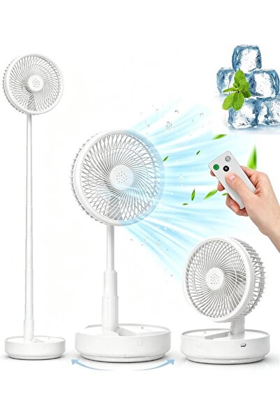 Morvena Picks Ventilator de birou/podea - Ventilator portabil oscilant - Desi...